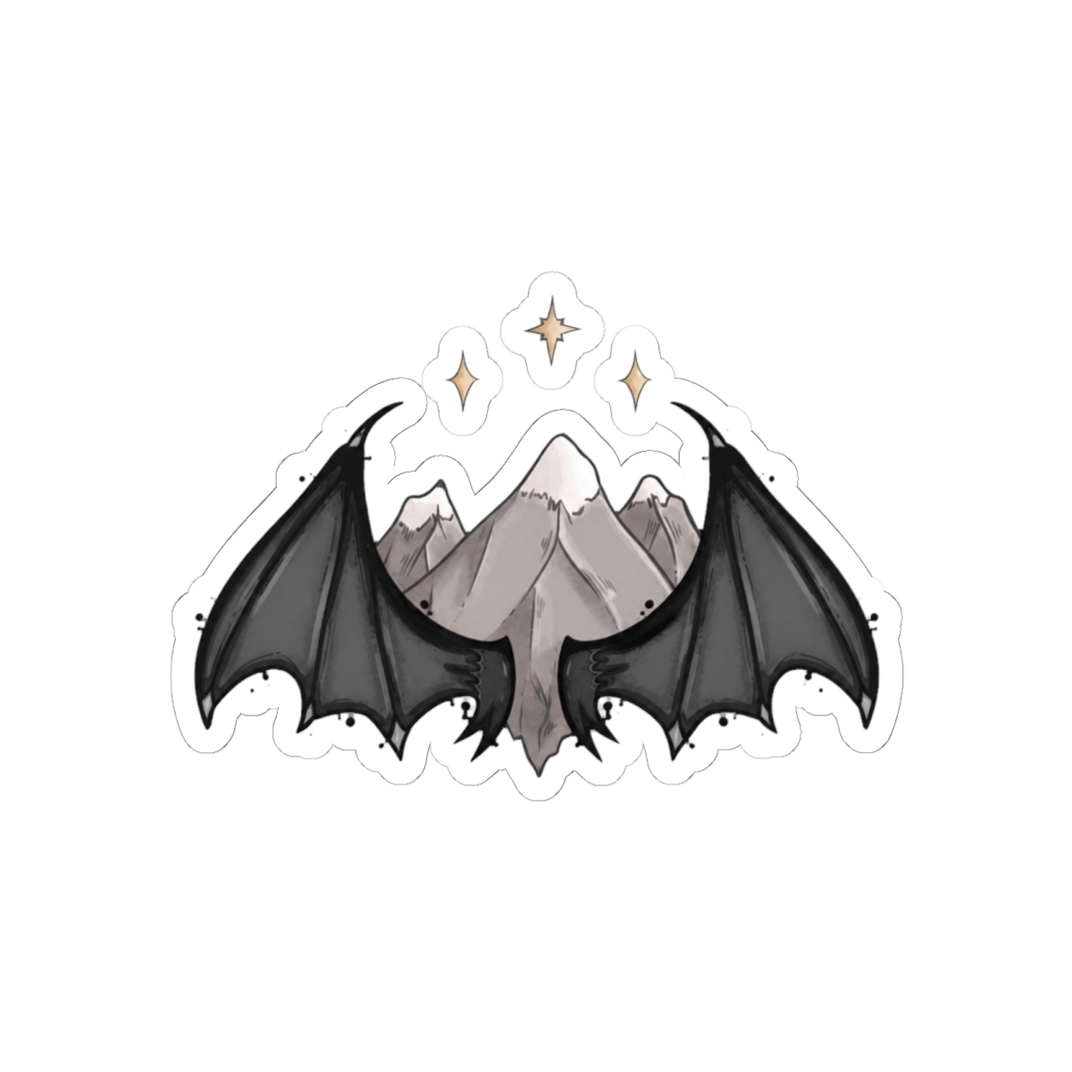 ACOTAR Wings & Mountains | Sarah J. Maas / ACOTAR - alternate angle 2, merchandise