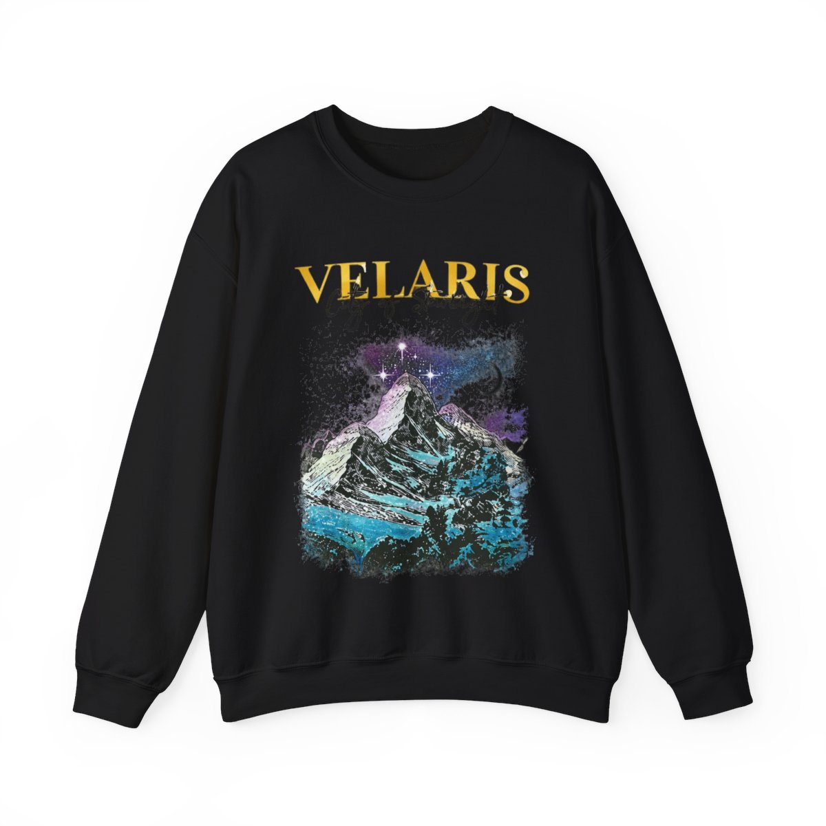 Velaris City of Starlight - Acotar A Court of Thorns and Roses Bookish Sweater | Sarah J. Maas / ACOTAR - alternate angle 3, merchandise